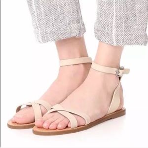 Madewell Cream Sandals